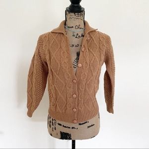 Kennedy of Ardara Pure Wool Button Down Sweater